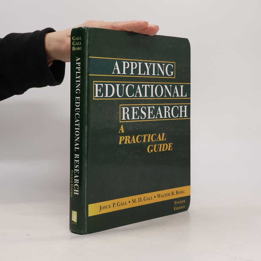 Walter R. Borg Applying Educational Research