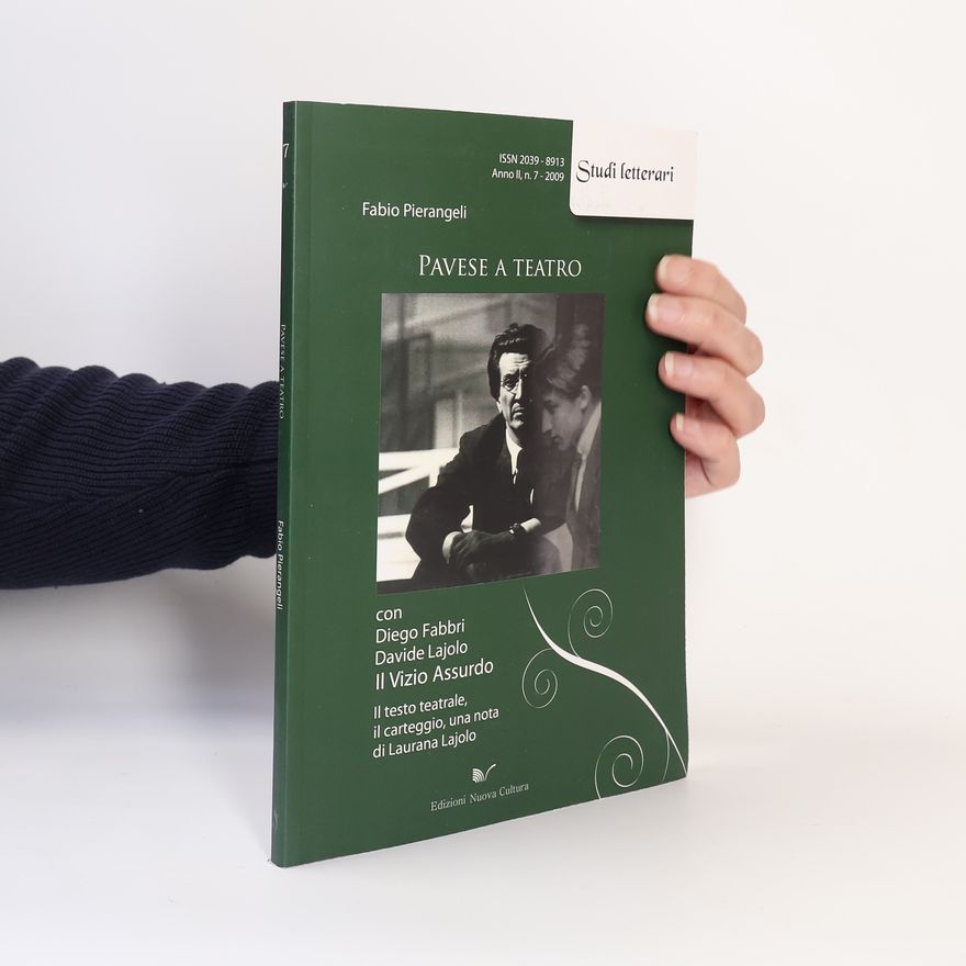 Fabio Pierangeli Pavese a teatro