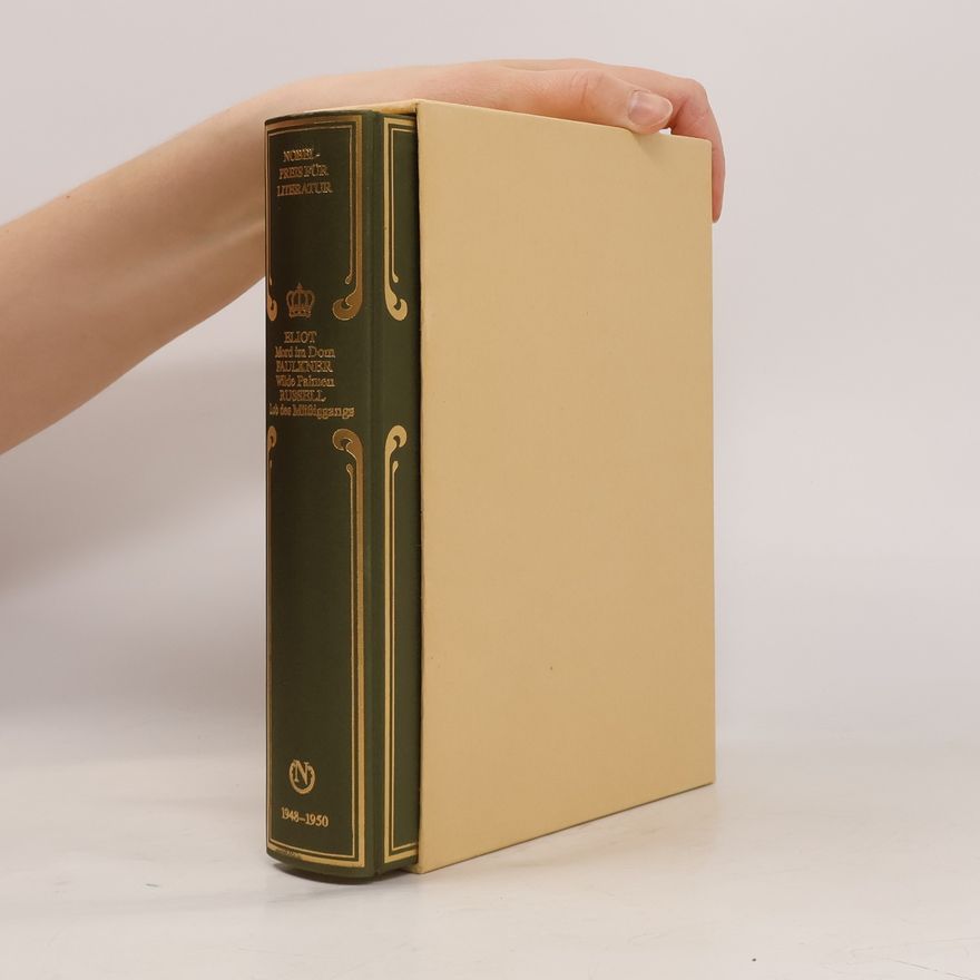 T. S. Eliot Nobelpreis für Literatur 1948-1950. Eliot. Faulkner. Russell