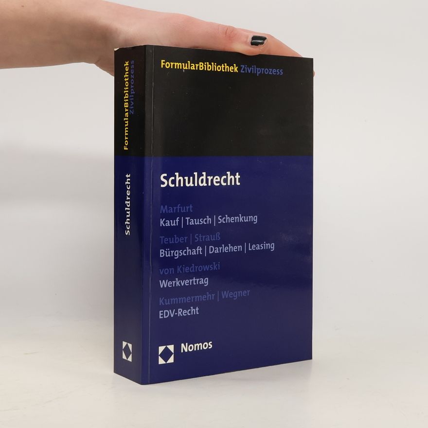 Yvonne Marfurt Formularbibliothek Zivilprozess: Schuldrecht