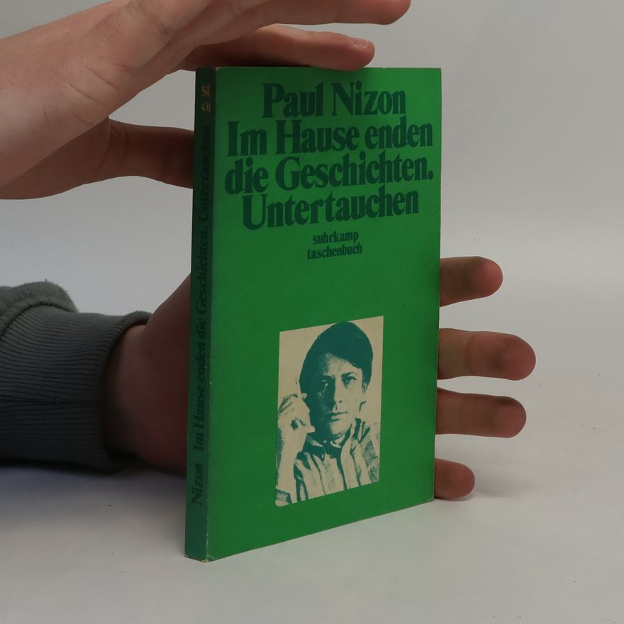Paul Nizon Suhrkamp-Taschenbücher ; 431 Im Hause enden die Geschichten