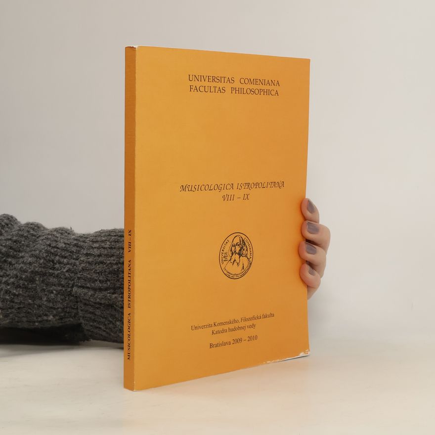Marta Hulková Musicologica istropolitana VIII-IX