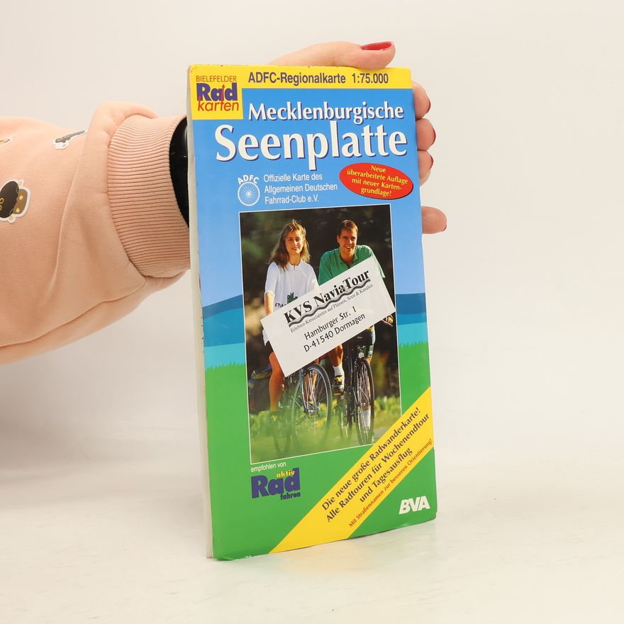 Various authors ADFC - Regionalkarte Mecklenburgische Seenplatte - Neue überarbeitete Auflage mit neuer Kartengrundlage!