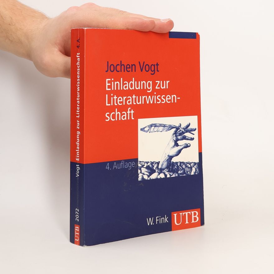 Jochen Vogt Einladung zur Literaturwissenschaft