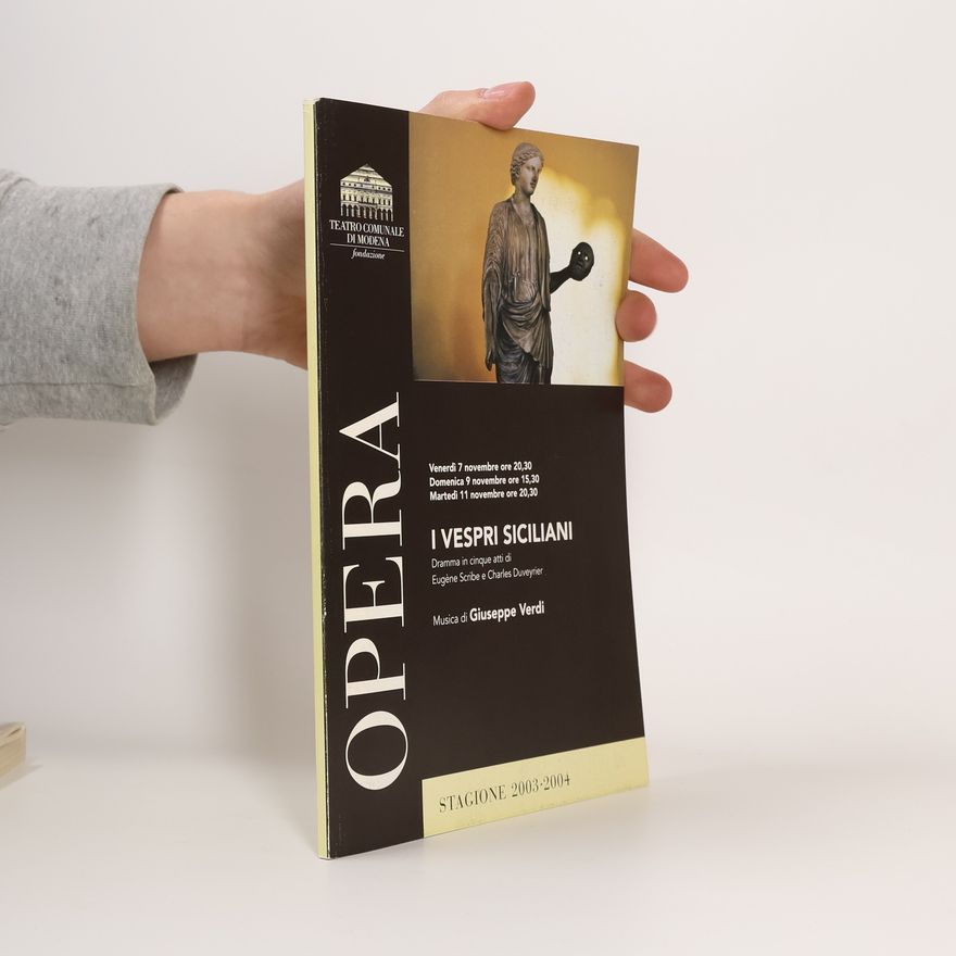 Giuseppe Verdi Opera i vespri siciliani
