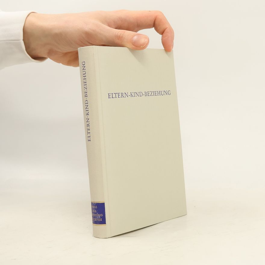Helmut Bonney Eltern-Kind-Beziehung