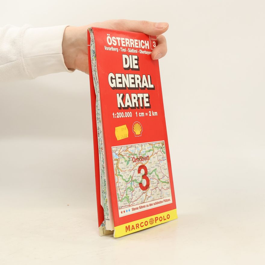 ADAC Verlag Marco Polo Regional Maps - 3: Die Generalkarten Österreich, Großblatt, Bl.3, Vorarlberg, Tirol, Südtirol, Oberbayern