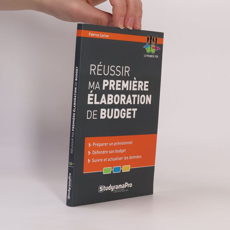 Fabrice Carlier Réussir ma première élaboration de budget