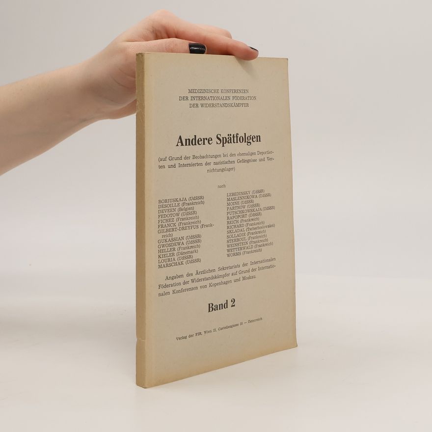 Autorenkollektiv Andere Spätfolgen 2