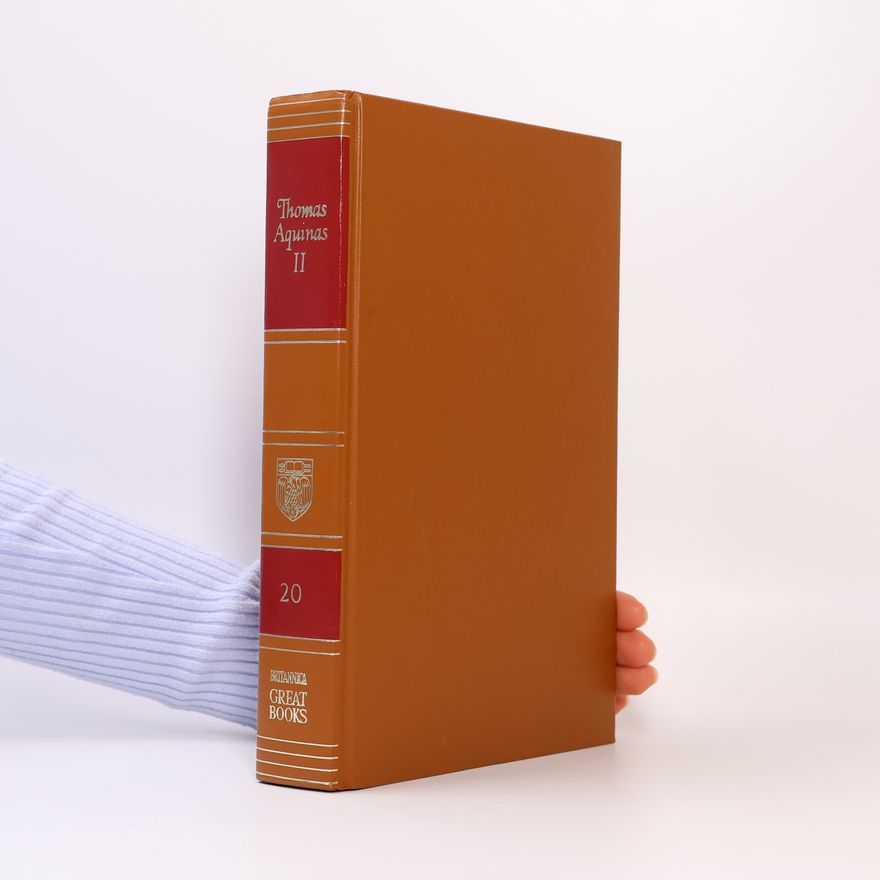 Thomas von Aquin Great Books of the Western World 20
