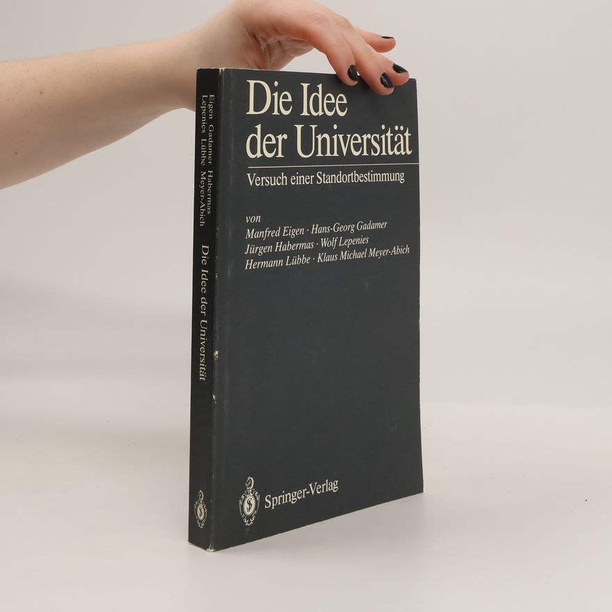 Klaus Michael Meyer-Abich Die Idee der Universität