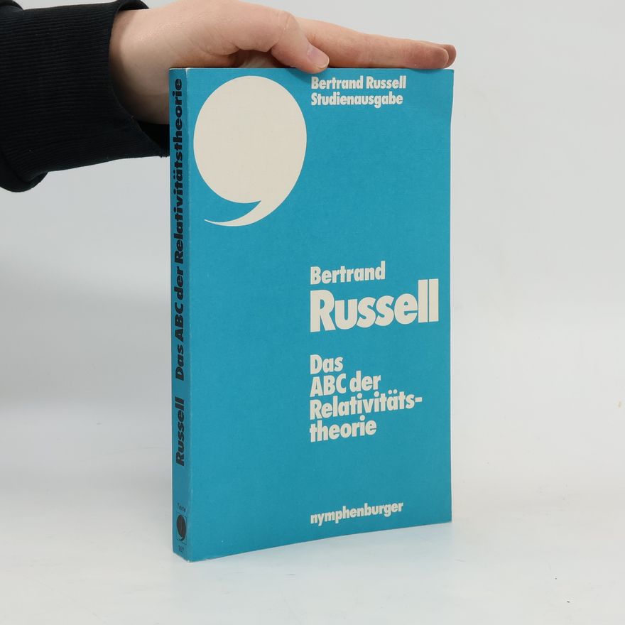 Bertrand Russell Das ABC der Relativitätstheorie