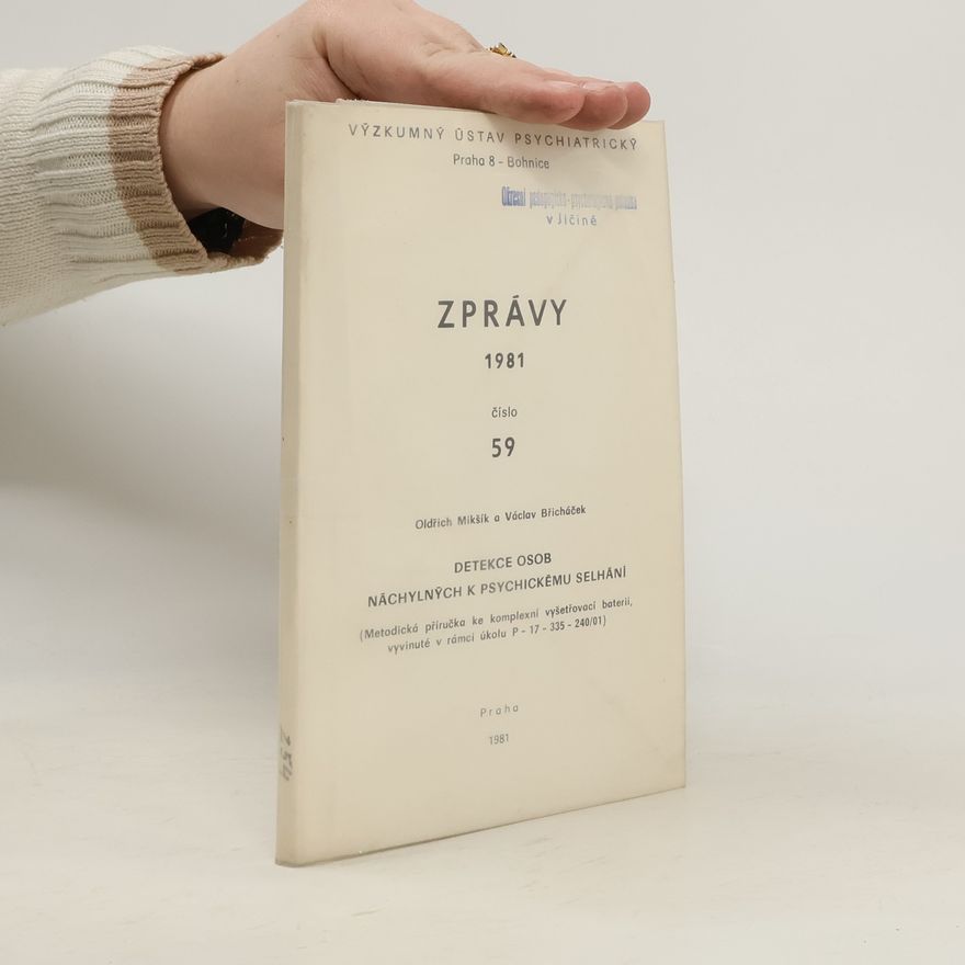 Oldřich Mikšík Zprávy 1981 číslo ří