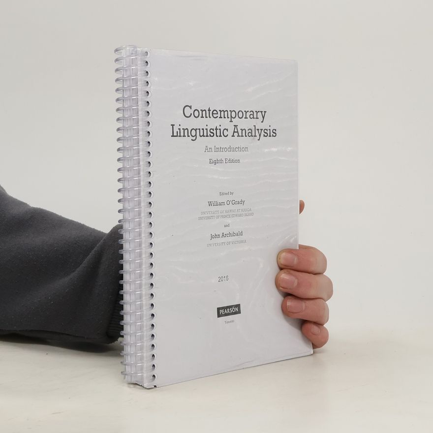 John Archibald Contemporary Linguistic Analysis