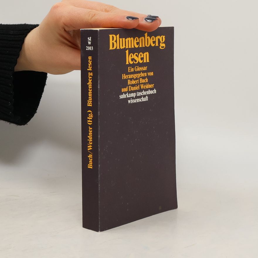Robert Buch Suhrkamp Taschenbuch Wissenschaft: Blumenberg lesen