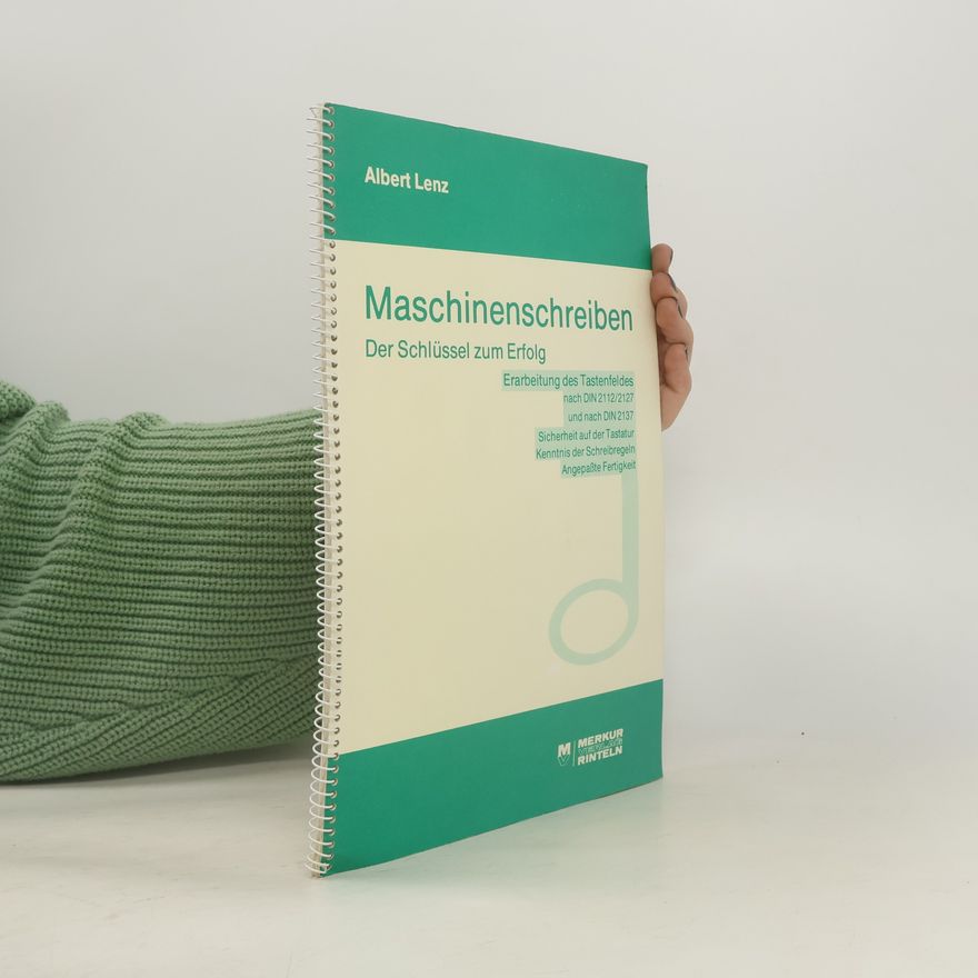 Albert Lenz Maschinenschreiben