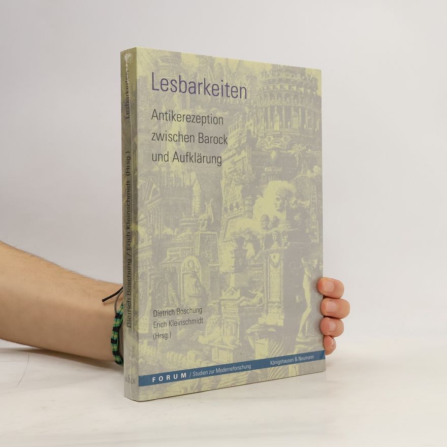 Dietrich Boschung Lesbarkeiten