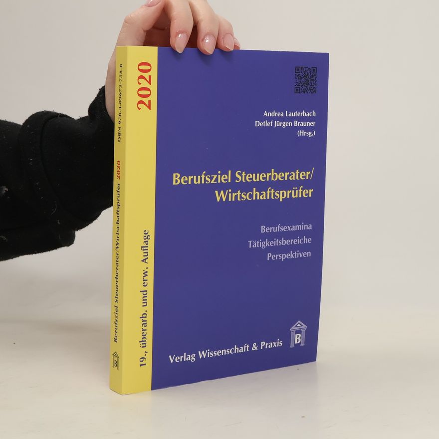 Detlef Jürgen Brauner Berufsziel Steuerberater/Wirtschaftsprüfer 2020