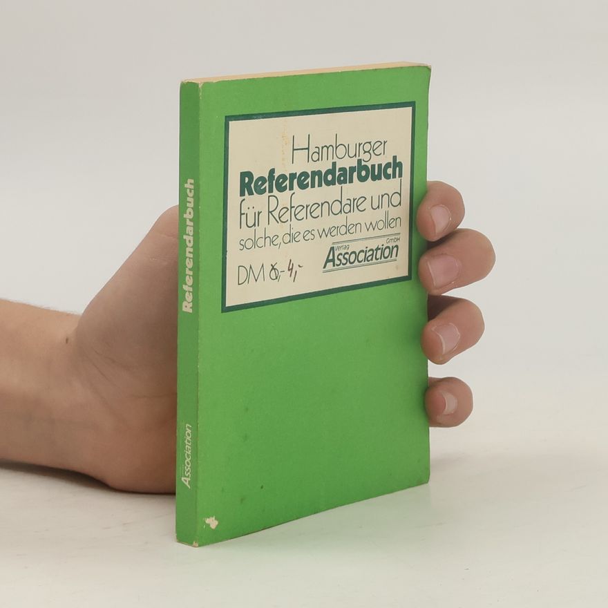 Autorenkollektiv Hamburger Referendarbuch