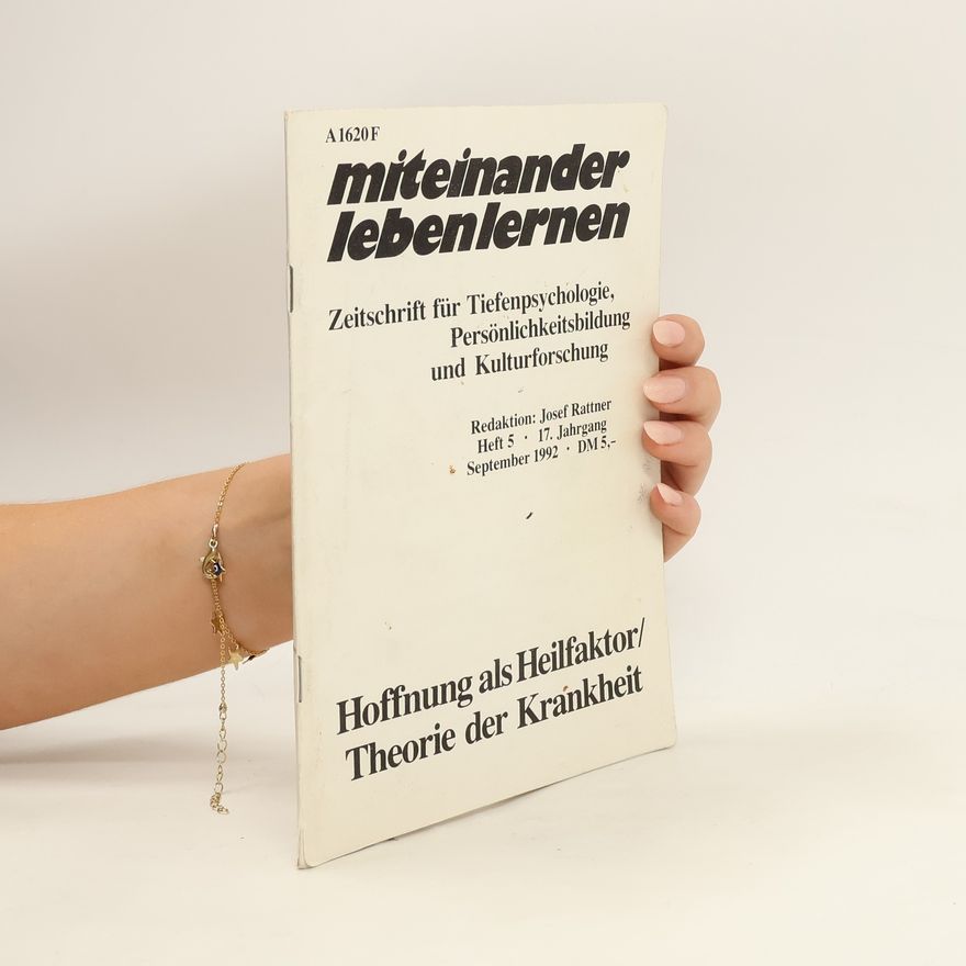 Josef Rattner Miteinander lebenlernen 5