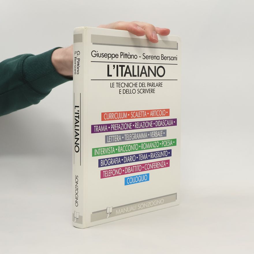 Serena Bersani Manuali Sonzogno: L'italiano