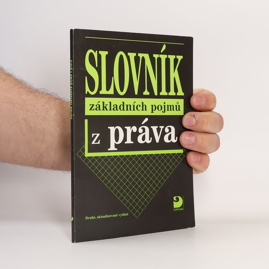 Radovan Ryska Slovník základních pojmů z práva