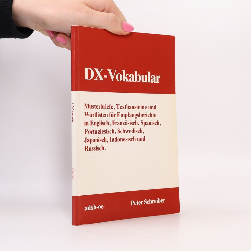 Peter Schreiber DX-Vokabular