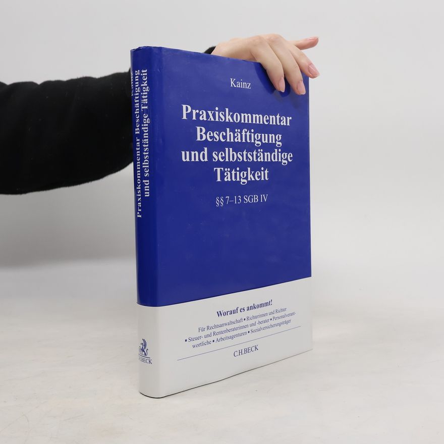 Kolektiv autorů Praxiskommentar Beschäftigung und selbstständige Tätigkeit