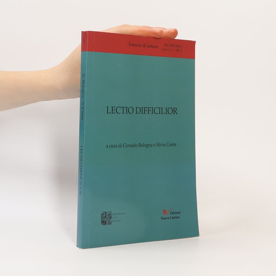 Silvia Conte Lectio difficilior