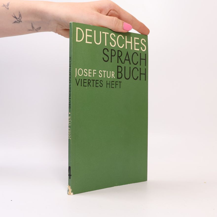Josef Stur Deutsches Sprachbuch 4