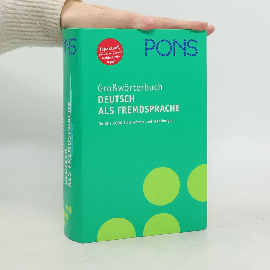 Andreas Cyffka PONS Großwörterbuch Deutsch als Fremdsprache