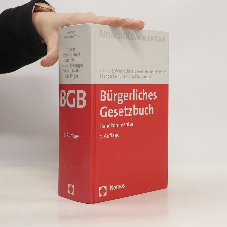 Hoeren NomosKommentar: Bürgerliches Gesetzbuch