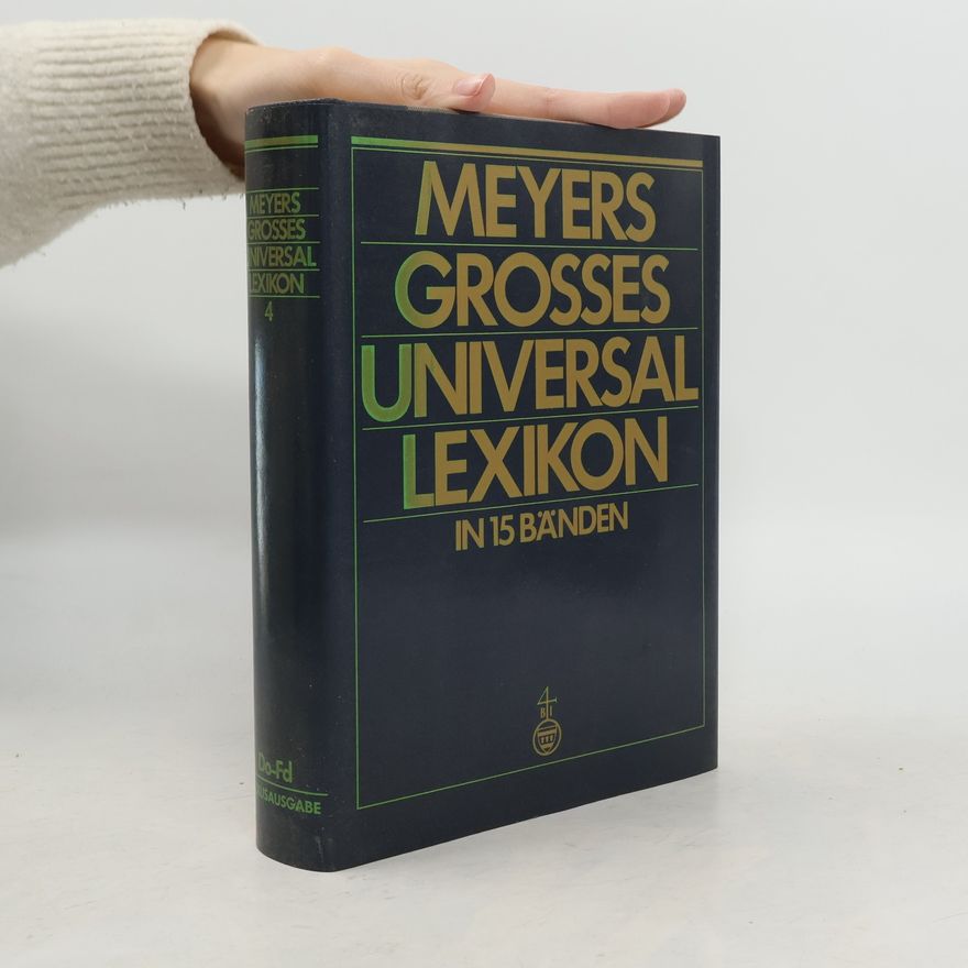 Kolektiv autorů Meyers grosses Universal-Lexikon in 15 Bänden. Band 4