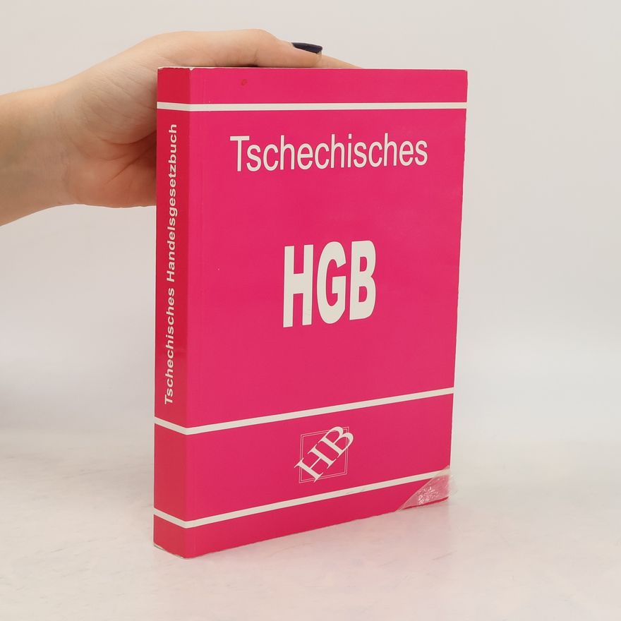 Autorenkollektiv Tschechisches HGB