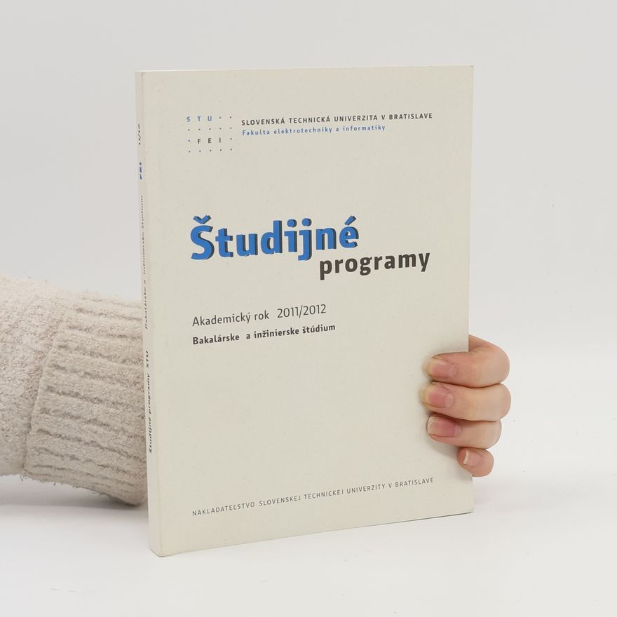 Kolektiv autorů Študijné programy 2011/2012
