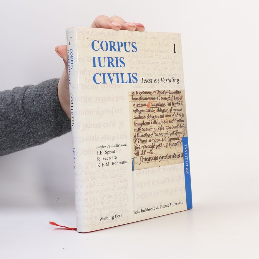 K.E.M. Bongenaar Corpus Iuris Civilis