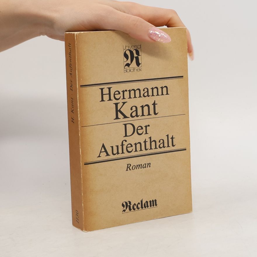 Hermann Kant Der Aufenthalt