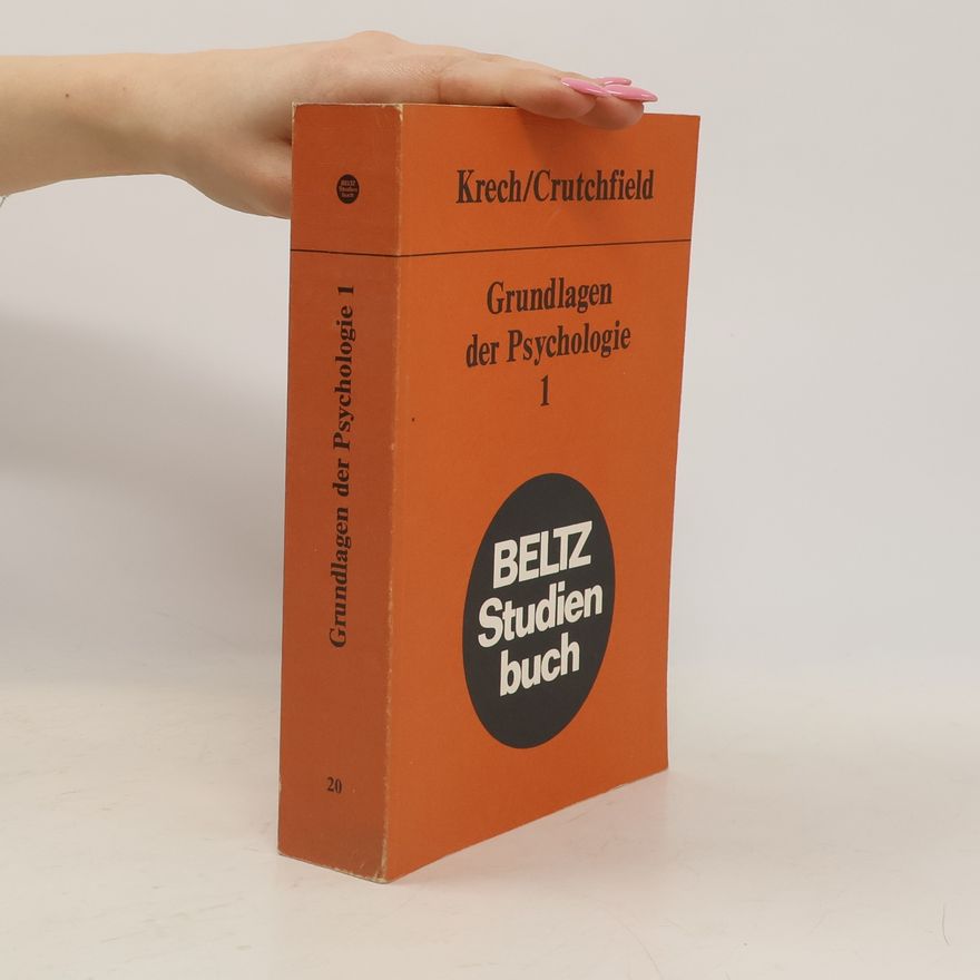 David Krech Grundlagen der Psychologie