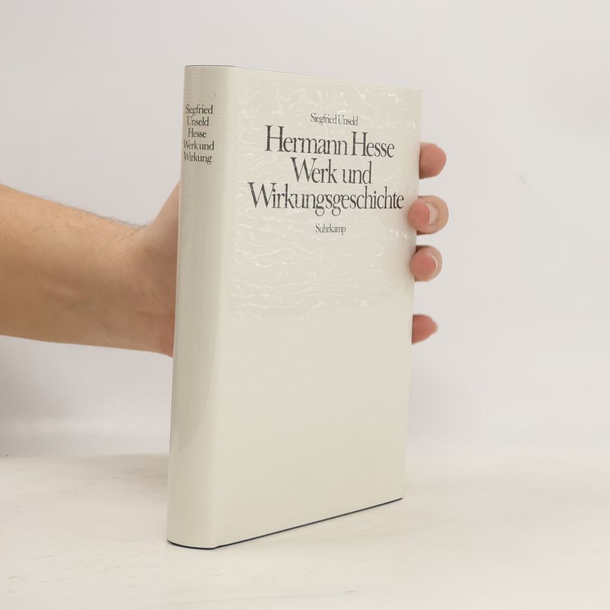 Siegfried Unseld Hermann Hesse