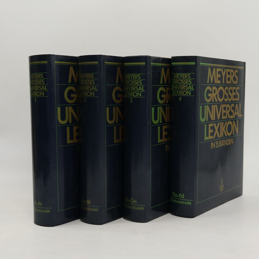 Collectif d'auteurs Meyers Grosses Universal Lexikon 1-4