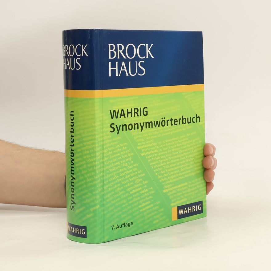 Sabine Krome Brockhaus, Wahrig, Synonymwörterbuch