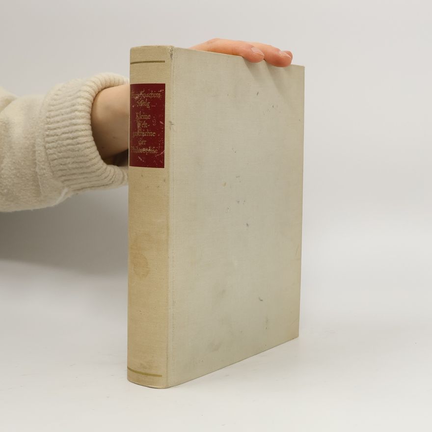 Hans Joachim Störig Kleine Weltgeschichte der Philosophie