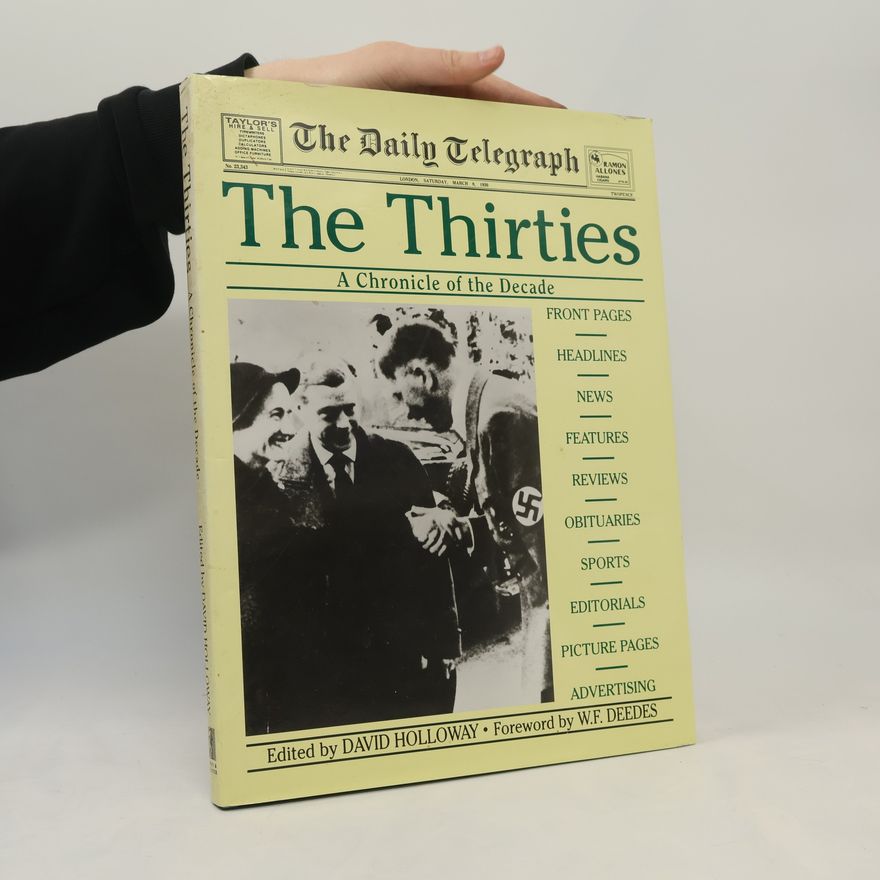 W.F. Deedes The Thirties