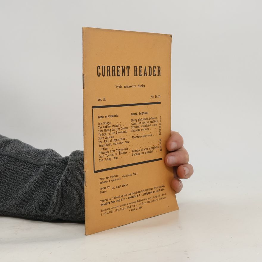 Autores varios Current reader, vol. 2, no. 14-15