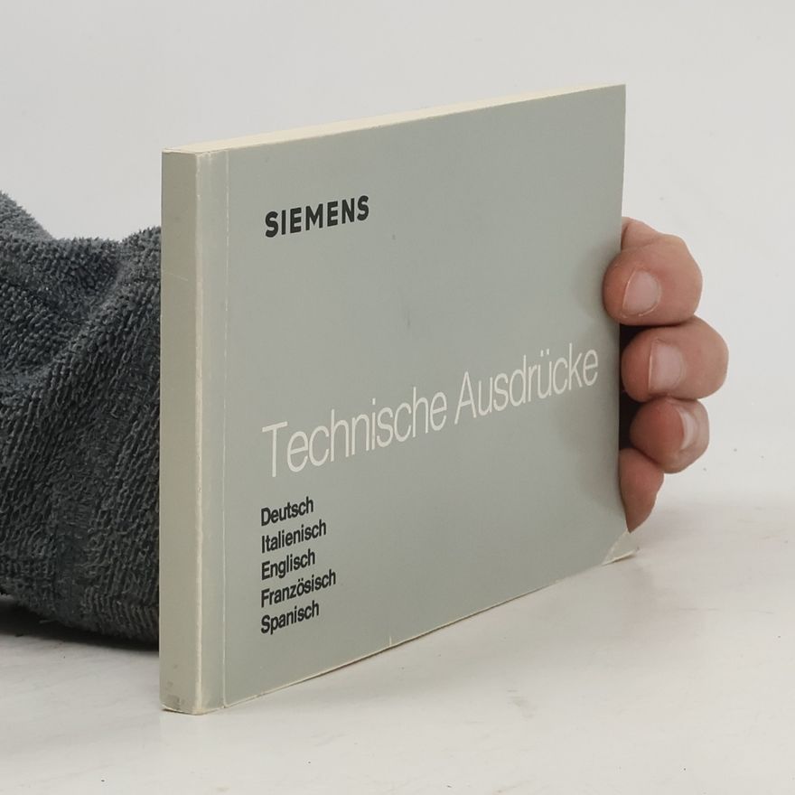 Autorenkollektiv Siemens Technische Ausdrücke