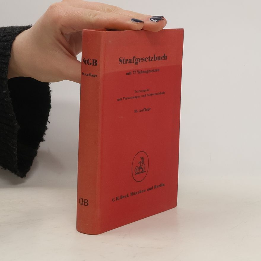 Kolektív autorov Strafgesetzbuch mit 77 Nebengesetzen