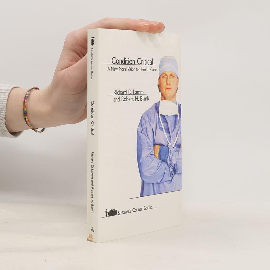 Robert H. Blank Speaker's Corner Books: Condition Critical