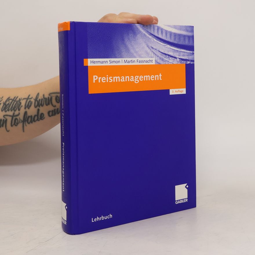 Hermann Simon Preismanagement - 3. Auflage