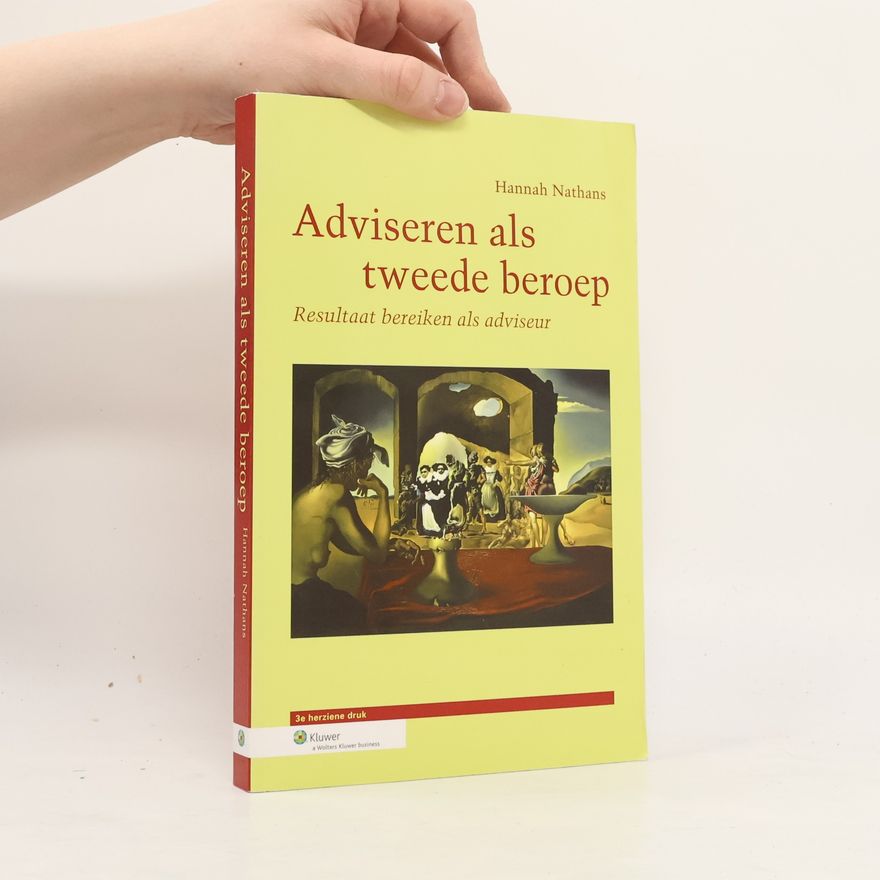 Hanna Nathans Adviseren als tweede beroep