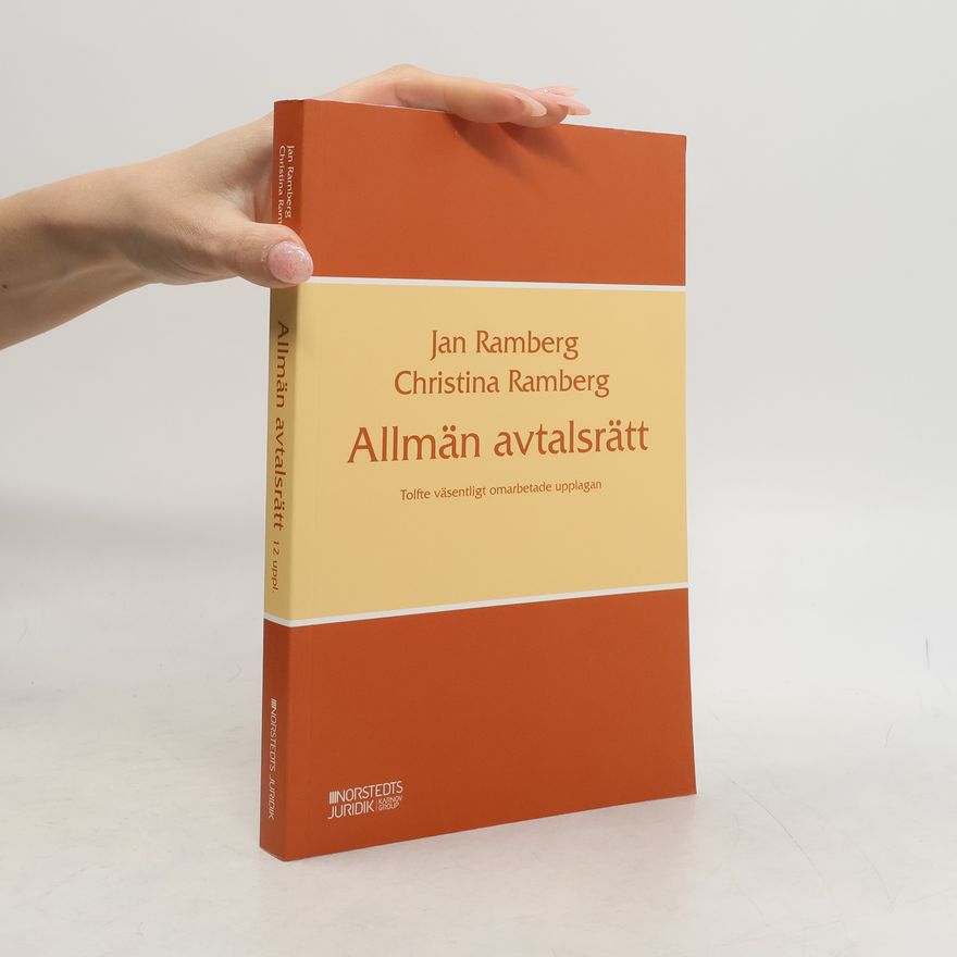 Jan Ramberg Allmän avtalsrätt